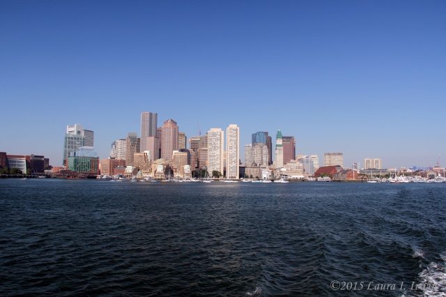 Boston Skyline from the Harbor Islands Ferry